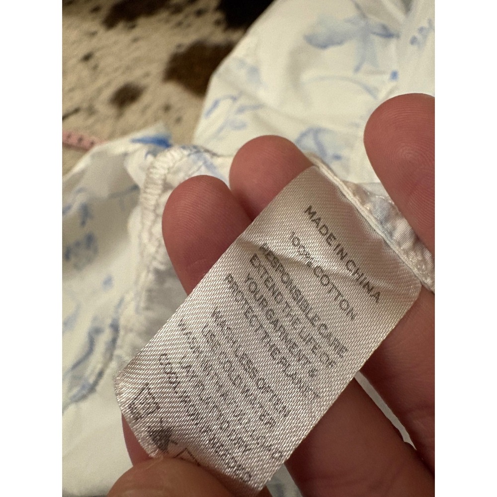 Hill House The Ellie Nap Dress in Blue Botanical Size Large - Picture 8 of 8